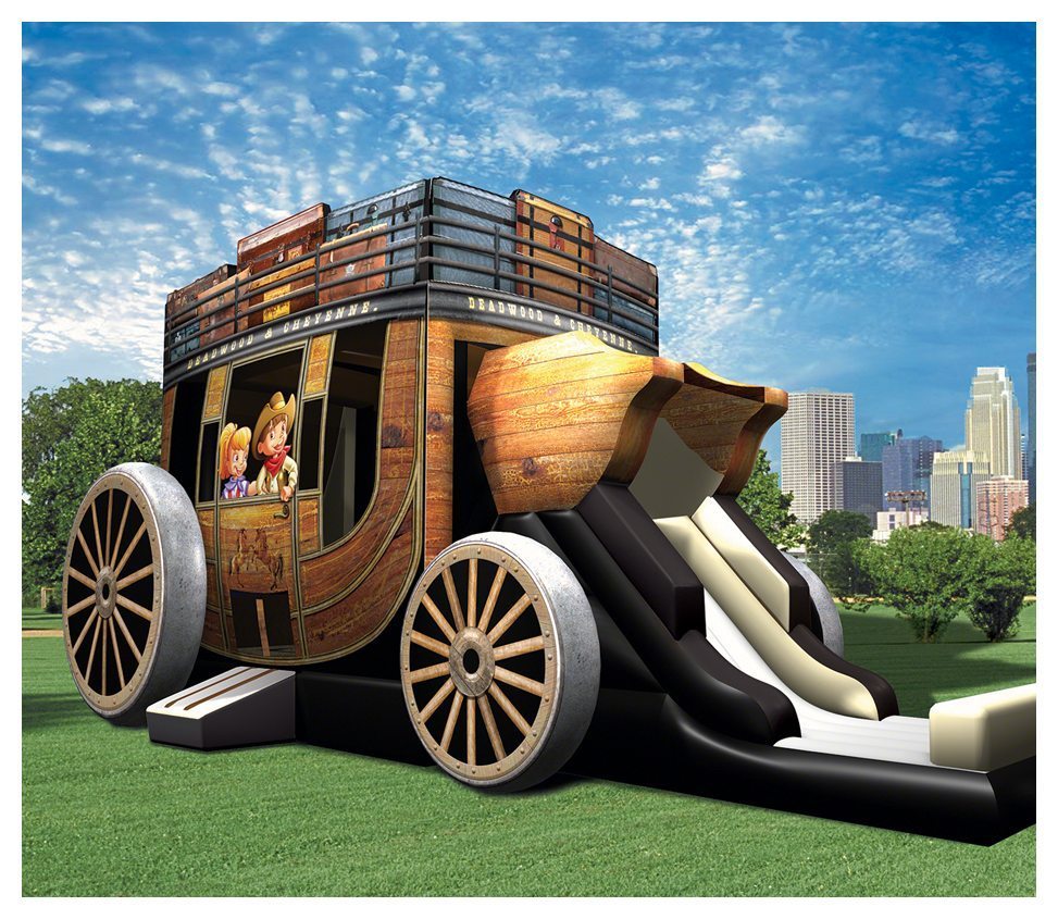 Stagecoach� Combo moonbounce and slide